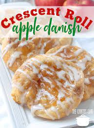 Crescent Roll Apple Danishes Video Recipe Apple Recipes Crescent Recipes Recipes