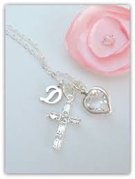 Crystal Cross Pendant Cross Necklace Diamond Cross Diamond Heart April Firs White Diamond Necklace Diamond Cross Pendants Diamond Cross Necklace Gold