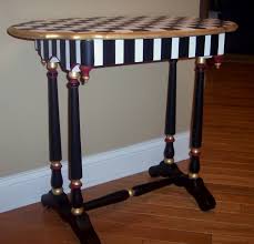 Uniquely Chic Mackenzie Childs Style Painted Furniture Funky Painted Furniture Mackenzie Childs Inspired