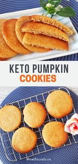 Keto Sugar Free Pumpkin Cookies Perfect For Thanksgiving Recipe Keto Dessert Easy Keto Dessert Recipes Pumpkin Recipes