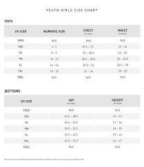 Size Chart Mizuno Usa