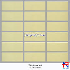 Gạch thẻ Trung Quốc ốp tường kích thước 45x95mm NPM4545