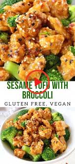 Gesunde Sesam Tofu Rezept Luft Braten Oder Backen Vor Der Beschichtung In Einem Olfreien In 2020 Vegetarian Recipes Healthy Vegetarian Vegan Recipes Vegetarian Dishes