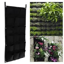 Check spelling or type a new query. 18 Pockets Vertical Garden Flower Pots Hanging Plant Pots Green Wall Pot Shopee Philippines