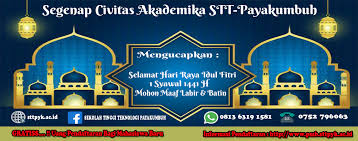 Ucapan idul fitri 2021 bahasa inggris dan indonesia (tribunwow.com). Ucapan Selamat Hari Raya Idul Fitri Stt Payakumbuh