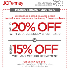 S hop online 24 hours a day at jcp.com or by phone to 1.800.322.1189 use your card at jcp stores or online at jcp.com Jcpenney Coupon To Save Up To An Extra 20 Off Jcpenney Coupons Printable Coupons Free Printable Coupons