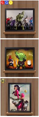 Toilet Hulk Thor Joker Spider Man Wolverine Marvel Heroes Funny Toy Poster Wall Pictures For Living Room Cloth Print Pa Funny Toys Poster Wall Wolverine Marvel