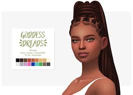 Nolan Sims Here After Adding Maxis Match Colors Textures Braid Version Here To These Gorgeous Braids By Ebonixsims I Sims Hair Sims 4 Sims 4 Black Hair