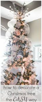 How To Decorate A Christmas Tree From Start To Finish The Easy Way Re Fabbed Real Christmas Tree Christmas Decorations Christmas