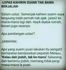 Satu yang kutahu, inilah jalan yang diberikan allah untuk bertemu jodohku. Kelantanese Kalau Dah Jodoh Tak Kemana Jodoh Facebook