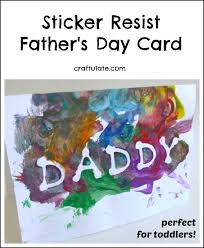 Fathers day cards to make looking for fathers day cards to make? Sticker Resist Father S Day Card Craftulate