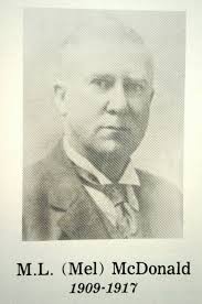 Melva Lawson “Mel or M.L.” McDonald Sr. (1867-1927)
