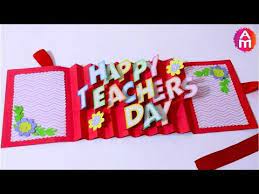 How to make a paper airplane easy to make. Happy Teacher S Day In Advance In Today S Video We Will Learn How To Make Teacher Handmade Teachers Day Cards Teachers Day Greeting Card Teacher Birthday Card
