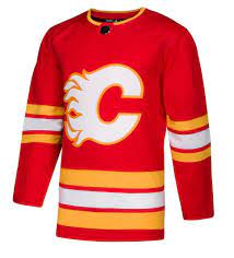 Für die los angeles kings, san jose sharks sowie chicago verantwortlich. Calgary Flames Adidas Nhl Men S Adizero Authentic Red Jersey