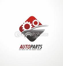 Concepto De Diseno De Logo De Piezas De Auto