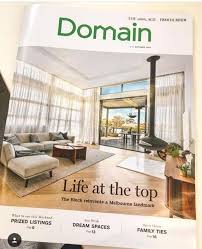 Yes That S An Aurora Fireplace On The Front Cover Of Domain Magazine Norm And Jess From This Season O Floating Fireplace Dream Spaces Interior Design Trends