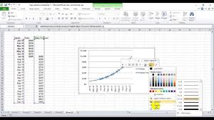How To Create A Dotted Forecast Line In Excel