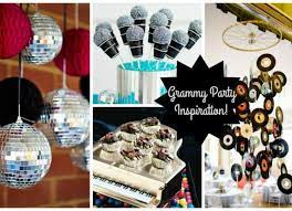 Article by moms and munchkins. Grammy Party Inspiration B Lovely Events Grammy Party Awards Party Grammy Awards Party