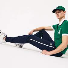 Jogging lacoste noir et bleu taille 5 longueur 104 cm. Pantalon De Jogging Ramasseur De Balle Lacoste X Roland Garros Bleu Marine Roland Garros Boutique