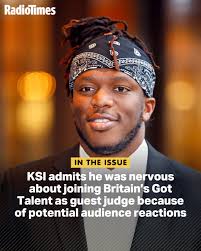 KSI is stepping in for Bruno Tonioli in this year's Britain's Got Talent.  Can the YouTuber, boxer and businessman make it as a "cut-throat" TV judge?  🤔 Pick up this week's issue