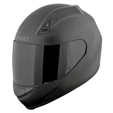 Speed And Strength Solid Speed Adult Ss700 Street Motorcycle Helmet Matte Black X Small