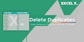 Quickly and easily remove duplicates in excel. Remove Duplicates In Excel Excel
