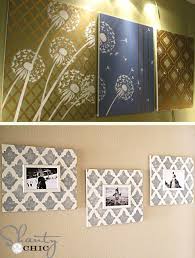 If you can spread frosting on the top of a cake peruse our plaster stencil categories below for unique designs and then visit the how to plaster stencil area to see just how. 10 Stunning Diy Home Decor Stencil Projects Stencil Stories Diy Wall Art Diy Wall Wall Stencils Diy