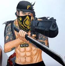 Here come groza the joker in garena free fire. How To Draw Bundle Letda Hyper From Garena Free Fire Https Htdraw Com Wp Content Uploads 2020 02 Bundle Gambar Karakter Ilustrasi Komik Ilustrasi Karakter
