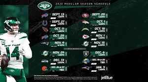 Full 2020season schedule for all nfl football teams. 2020 New York Jets Schedule Complete Schedule Tickets And Match Up Information For 2020 Nfl Season