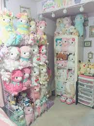 Kawaiiwoobat I Was Tagged By Meepit To Show My Alpacasso Display I Really Need The Purple Lovely Baby In My Life Kawaii Plush Kawaii Room Kawaii Plushies