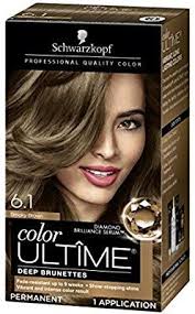 Schwarzkopf Color Ultime Hair Color Cream 6 1 Smoky Brown Packaging May Vary Hair Color Cream Schwarzkopf Hair Color Schwarzkopf Color