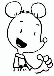 tampons chat et souris coloriage carterie de hulk