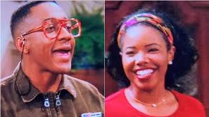 Steve Urkel and Laura Winslow do a pop up