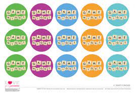 Free Game Night Party Printables Catchmyparty Com Game Night Parties Party Night Game Night