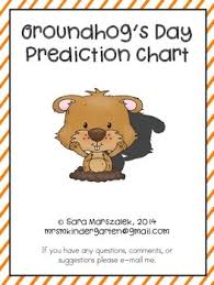 Groundhogs Day Prediction Worksheets Teaching Resources Tpt