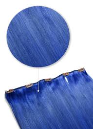 A professional manufacturer of hair extensions. Blue Hair Extensions Clip Ins Blue Bonded Extensions Uk Cliphair Uk
