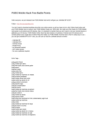 Jailbreak codes (working) this is the list of active codes that you can redeem to get. Pubg Battle Points Generator Online Free Pubg Mobile Hack By Kapeka Dupont Issuu