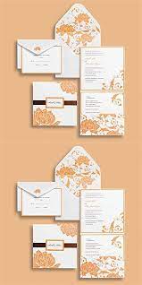 Gartner Studios Brides 30 Count Orange Pocket Invitation Kit Invitation Kits Pocket Invitation Wedding Invitations