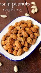 Peanut Masala Recipe Masala Groundnut Besan Masala Peanuts Video Recipe Video Indian Dessert Recipes Cooking Recipes Desserts Indian Snack Recipes