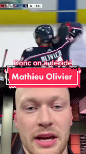Mathieu Olivier a marqué deux buts cette saison contre les Canadiens. Il  nous décrit son premier but et sa célébration ! 👀 #hockey #nhl #colombus  #hockeytiktoks #rds @Columbus Blue Jackets