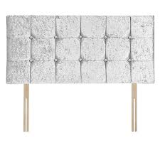 Shop for silver grey crushed velvet fabric at bed bath & beyond. Crushed Velvet 32 Cubes Headboard Diamond Sleep Kings