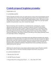 Check spelling or type a new query. Contoh Proposal Kegiatan Pramuka Pdf
