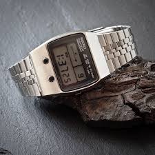 Seiko 1977 Vintage Lcd Chronograph M159 5059 Steve Jobs Watch Stainless Steel Relogios Relogios Masculinos