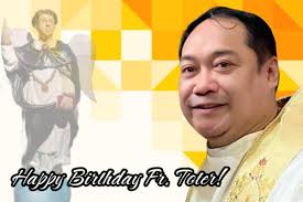 Happy Birthday Wishes for Fr. Toter