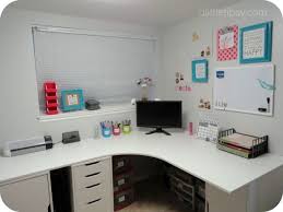 Corner Desk Using Ikea Galant Top And Alex Drawer Units By Bertha Home Office Design Ikea Corner Desk Ikea Galant