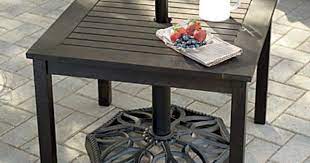 Cast aluminum outdoor coffee tables include both ornate, decorative frame designs and sleek, modern frame designs, for. Pin On Out By The Pool Ideas