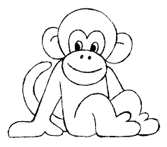 7 Free Baby Monkey Coloring For Drawing By Kids Monkey Coloring Pages Monkey Drawing Coloring Pages