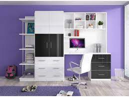 Schreibtische werden immer beliebter und sind eckschreibtisch schreibtisch computertisch lena in weiß mit regal kinderschreibtisch 120 x 75 x 91,5 cm. Jugendzimmer Kinderzimmer Mati Hochglanz