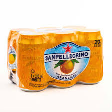 Aranciata Sparkling Water 330 Ml Sparkling Water Mayrand
