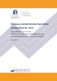 Https Melbourneinstitute Unimelb Edu Au Downloads Working Paper Series Wp2015n25 Pdf